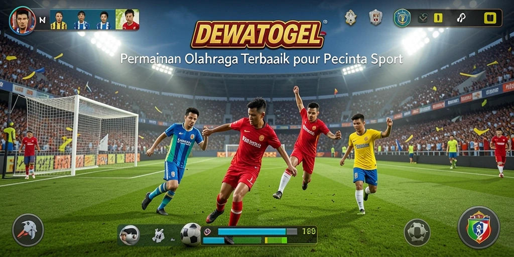 Tangkapan layar permainan DEWATOGEL yang menampilkan aksi olahraga seru.