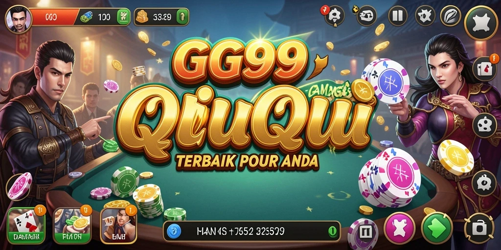 Tampilan menarik GG99 dengan gameplay QiuQiu yang seru.