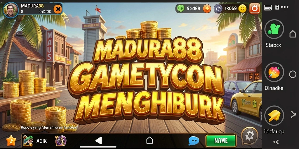 Tampilan gameplay MADURA88 yang seru dan menarik.