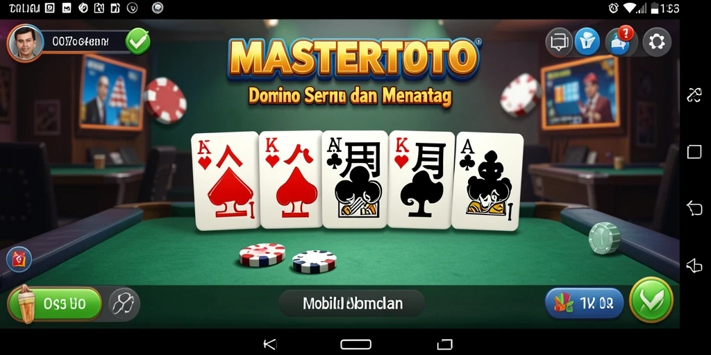 Tampilan gameplay MASTERTOTO yang menarik dan interaktif.