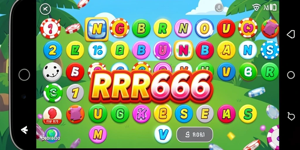 Tampilan gameplay yang menarik dalam permainan Bingo RR666.