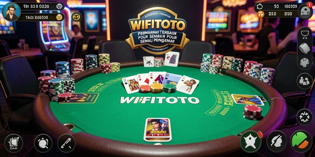 Tampilan utama gameplay WIFITOTO yang menegangkan dan seru.